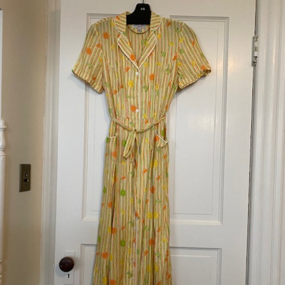 HVN Long Maria Dress Silk SZ 2